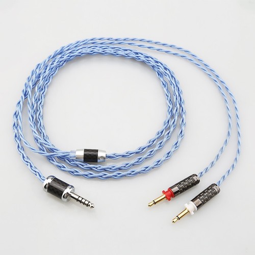 Hi-Fi 20AWG OCC Silver Plated Audio Headphone Upgraded Cable for Sonorous D8000 - Picture 2 of 18