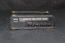 MCM 32-4420 AUDIO SELECTOR SWITCH BOX