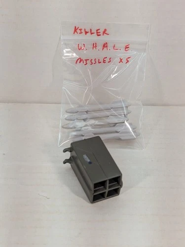 GI Joe Hasbro 1984 Killer Whale Missile Box/ Launcher  Original Part M-3734-4-4