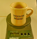 Chick-Fil-A COFFEE MUG Heavy Heritage Collection CHICKEN For Breakfast Thick wal — photo 1