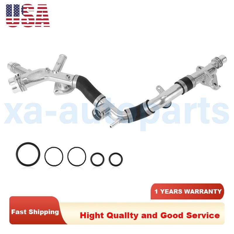 NEW 3.0T Engine Coolant Pipe Hose Aluminium 06E121045T For AUDI A6/ A6 Quattro