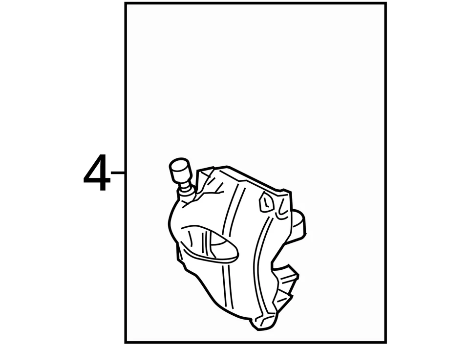 Pinza de freno derecha pasajero delantero Volkswagen Jetta 2005-2018 PPIF9 Foto 4 de 4