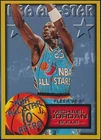 1996-97 FLEER MICHAEL JORDAN NBA ALL STAR 10 RETRO CARD #282
