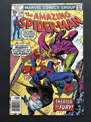 Amazing Spider-Man 179 NM- 9.2 HIGH GRADE! Green Goblin! 1978 Marvel CombineShip
