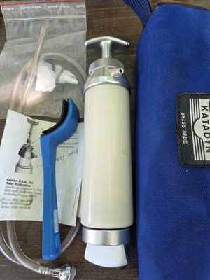 Katadyn Pocket Water Filter - Swiss Made - Portable Survival Filtration