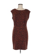 Nine West Women Brown Cocktail Dress M