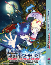 Blue Exorcist - Season 1-4 Vol.1-73 End10 Bonusmovie2ova Dvd With Eng Dub Blue Exorcist - Season 1-4 Vol.1-73 End10 Bonusmovie2ova Dvd With Eng Dub
