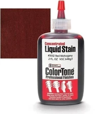 ColorTone Concentrated Liquid Stain for Stringed Instruments, Red Mahogany