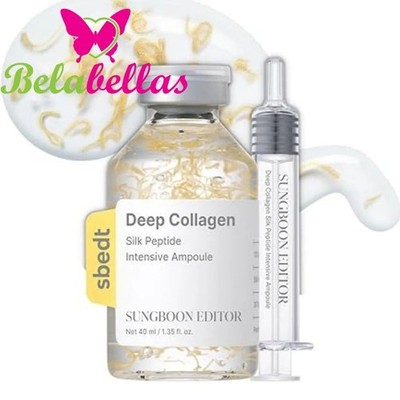 Sungboon Deep Collagen Silk Peptide Intensive Ampoule 40 ml   Hydrating Facial
