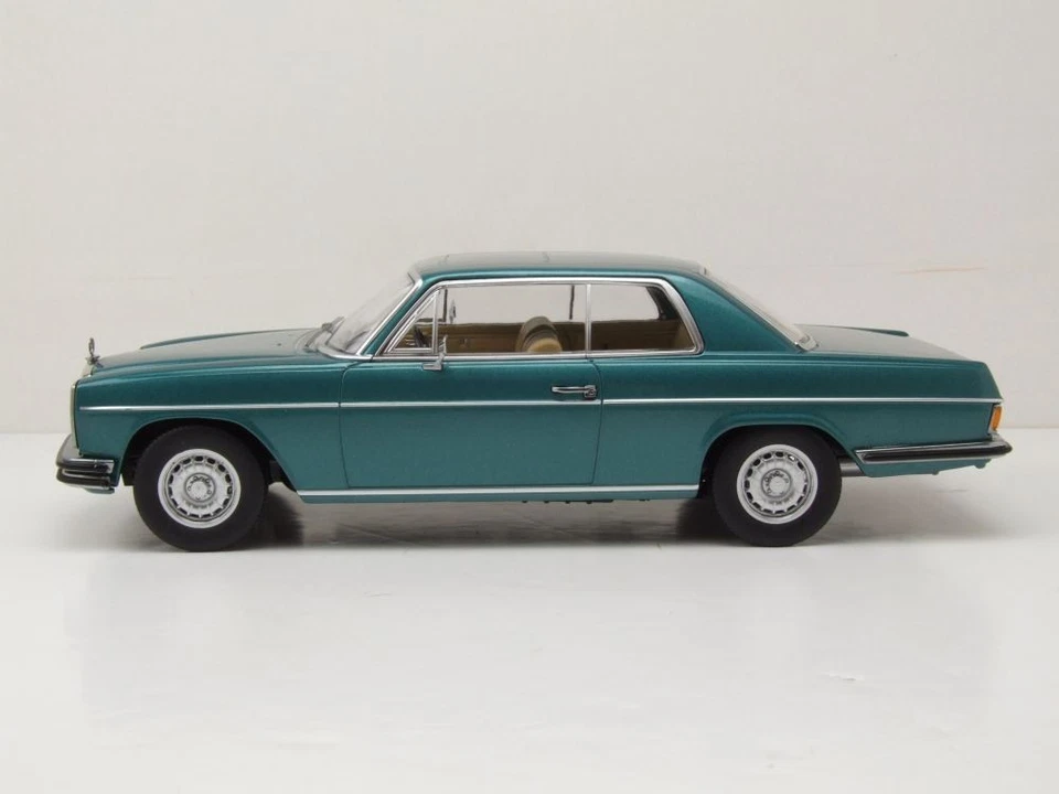 Mercedes 280 C /8 Strichacht Coupé W114 1969 Turchese Modellino 1:18 KK Scala - Immagine 3 di 4