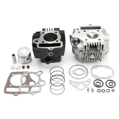Top End Rebuild Kit Cylinder Head Piston For HONDA C100 CT100 97CM3 Engine 100cc
