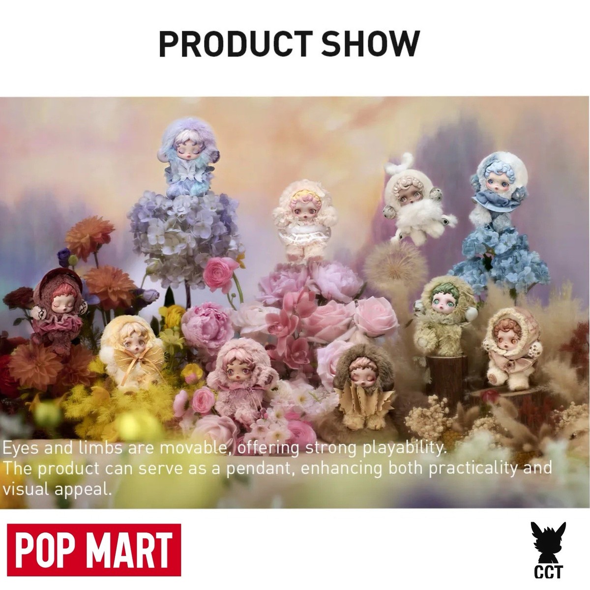 USA* AUTHENTIC Pop Mart SKULLPANDA L'impressionnisme Blind Box