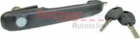 TüRaußEngriff Metzger Autoteile 2310540 FüR Seat VW Sharan Alhambra 7M8 7M9 7M6