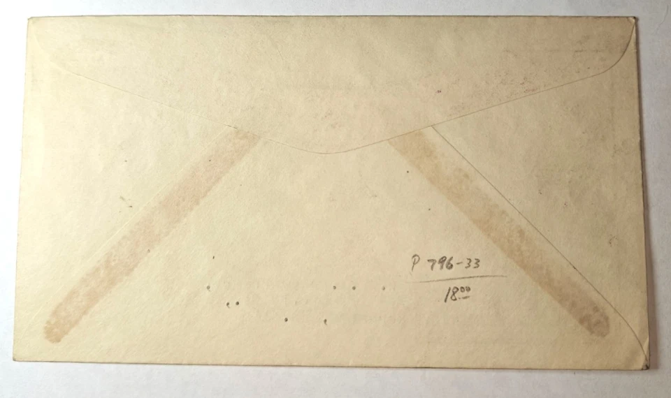 US COVER FDC 1937 SCOTT #796 BLOQUE DE CUATRO - R. Dyer Cachet COLOR Manteo NC Foto 2 de 2