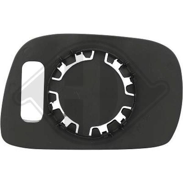 Spiegelglas Aussenspiegel Links Diederichs 1865027 FÜR Opel Suzuki-image