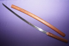 AUG(48) Antique Japanese Sword hyoenojo Rai (Ikakire) Tachi in Shirasaya