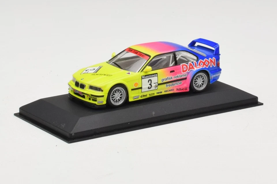 430932381 BMW M3 E36 GTR #3 K. Nissen Zolder 1993 Minichamps 1/43 - Immagine 2 di 4