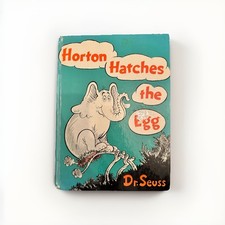 Horton Hatches the Egg Dr Seuss 1968 Random House Hardcover Book