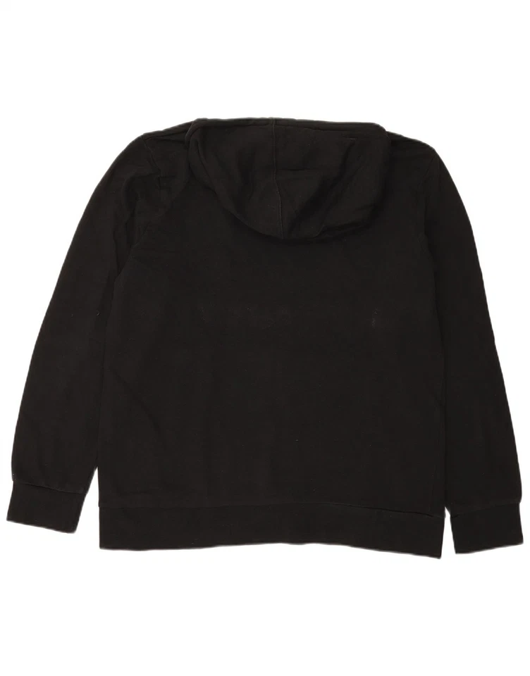 Moletom com capuz DIADORA masculino gráfico XL preto algodão DO08 - Imagem 2 de 4