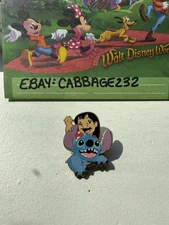 Rare LE 200 Disney Pin ✿ Lilo and Stitch Smiling Ohana Family Best Friends Acme