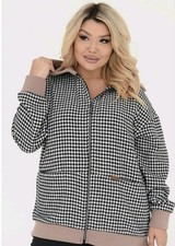 Jacke Damen Gr. 44 46 Wie Neu Frühling mit Kapuze