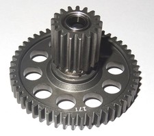 TAMIYA LUNCHBOX CW01 ALUMINIUM COUNTER GEAR 50T/17T C/W BEARINGS UK SELLER