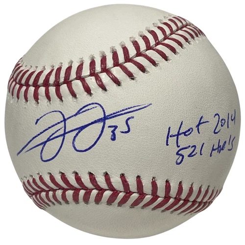 Frank Thomas Signed ROMLB Baseball w/ HOF 2014 + 521 HR Insc Beckett Wit BAS COA