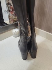 Botas Altas De Piel Para Dama Davenia Mod.Beatriz