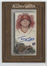 2022 Topps Allen & Ginter Framed Mini TJ Friedl #MA-TF Auto 12pd