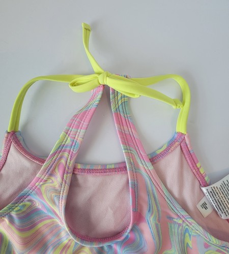 Class Art Girls UPF 50+ Bikini Top Multicolor Size M - Picture 5 of 10
