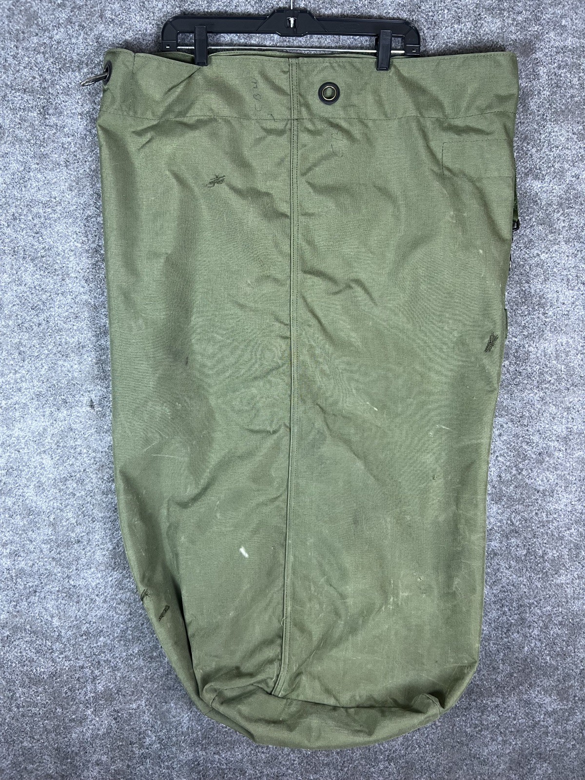 Vintage US Military Duffle Bag Backpack Green Army Surplus Outerwear