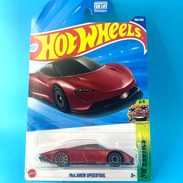 HOT WHEELS 2025 MCLAREN SPEEDTAIL VOLCANO RED 209/250 JBB28 HW