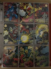 Marvel Cards 1994 Fleer Marvel Universe “Maximum Carnage” Splash Page