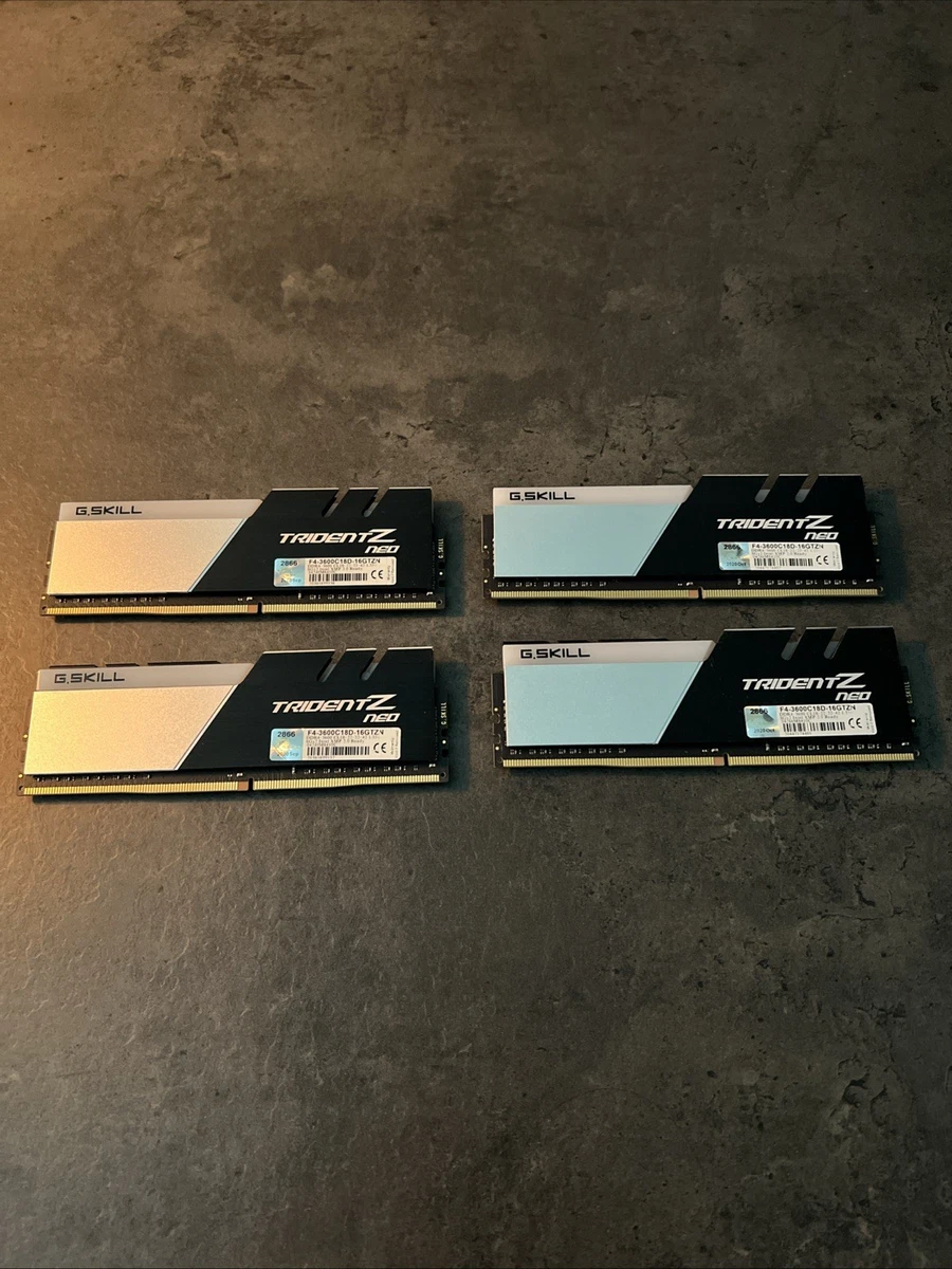 G. SKILL Computer Memory (RAM) 8 GB Capacity per Module 4 Modules