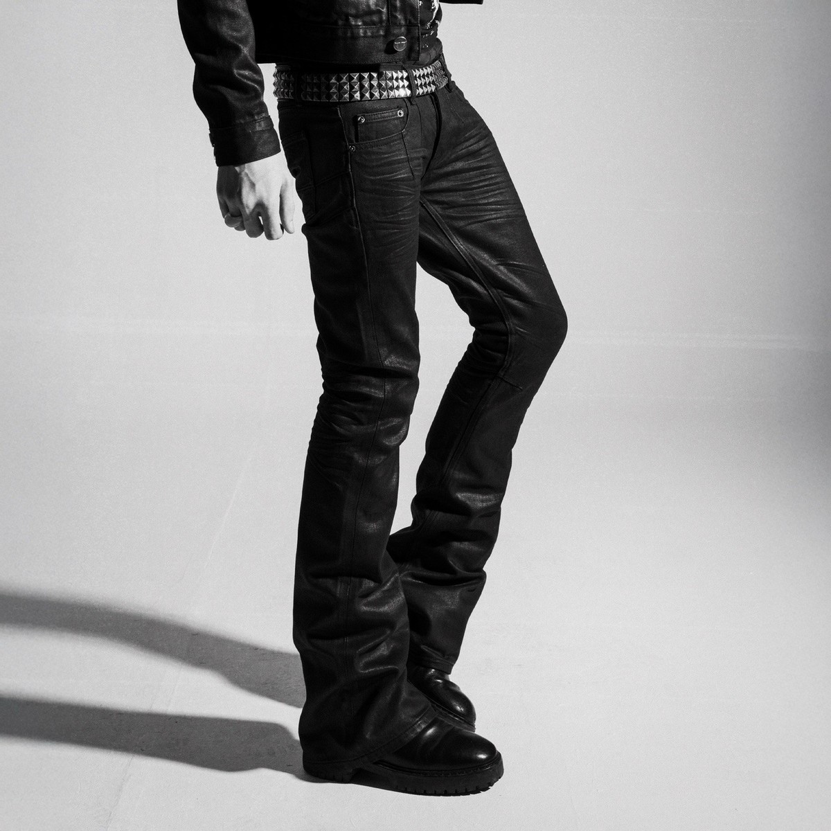 Lamentist Backstage V3 Flared Selvedge Waxed Jeans Like Fuga 