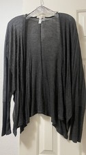 Lightweight Dark Grey Cardigan Size M