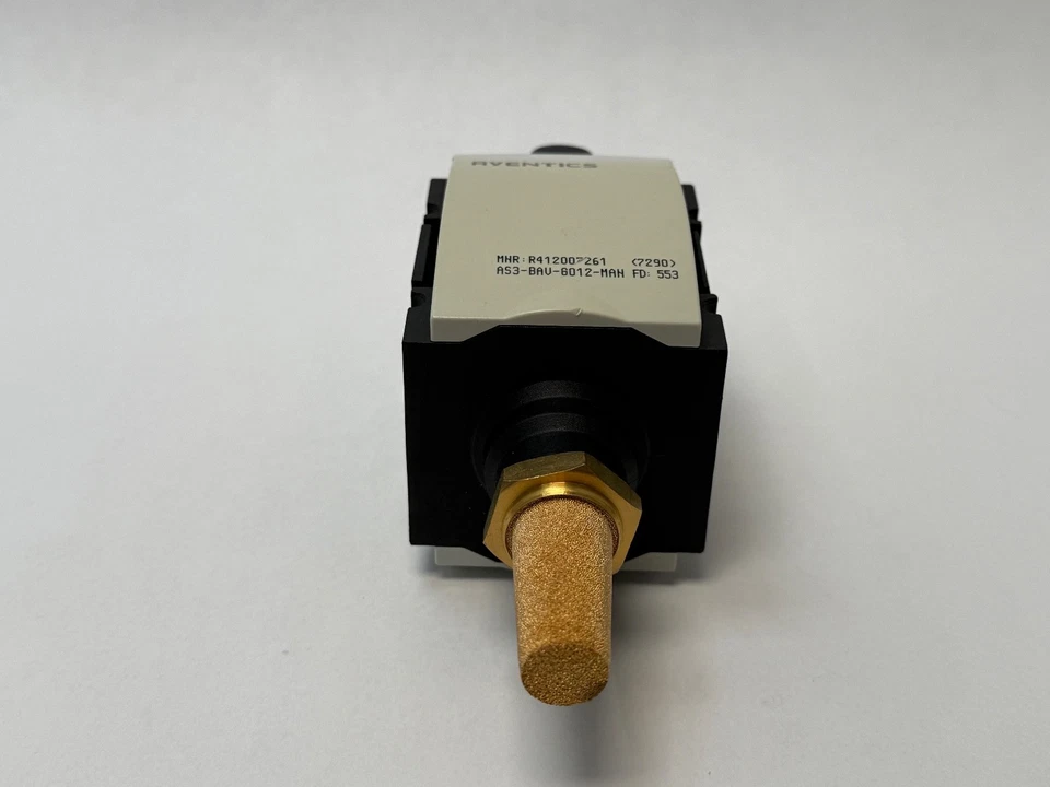 Válvula manual Aventics R412007261 R-412-007-261 Rexroth Bosch Foto 4 de 4