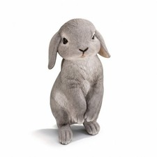 Gartenhase frostbest&auml;ndig Hase aus Kunstharz naturgetreu f&uuml;r Rasen