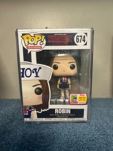 Funko Pop Stranger Things Robin #674 SDCC EXCLUSIVE