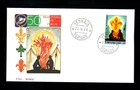 Postal History Italy #978 FDC Boy Scouts Organization and Campfire 1968 Venice