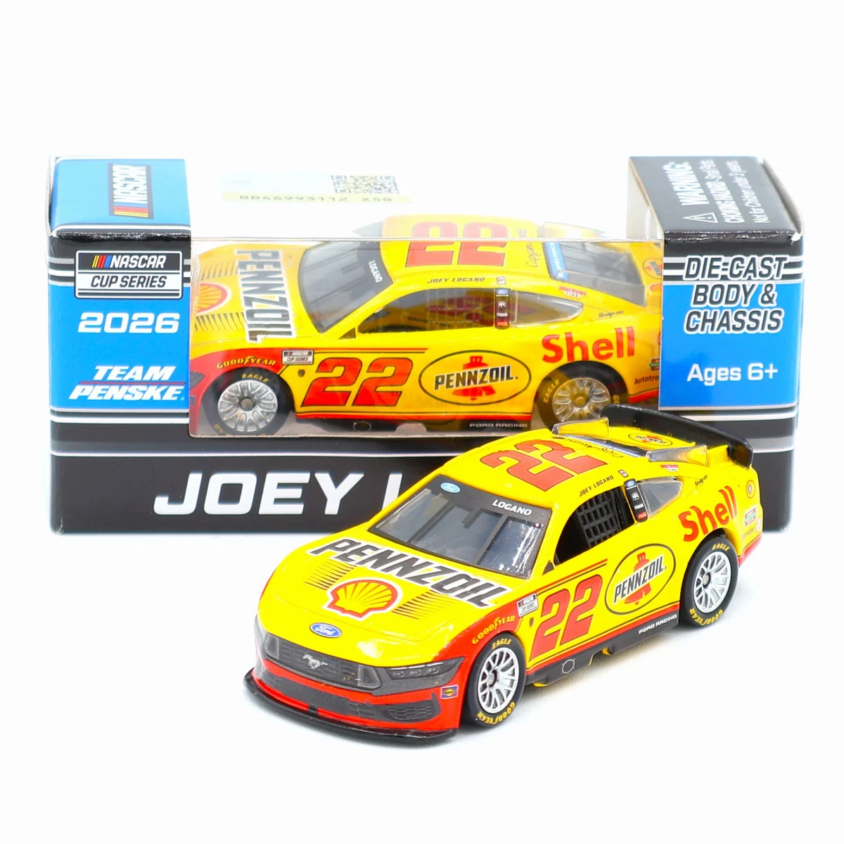 Lionel Joey Logano NASCAR Diecast Racing Cars for sale | eBay
