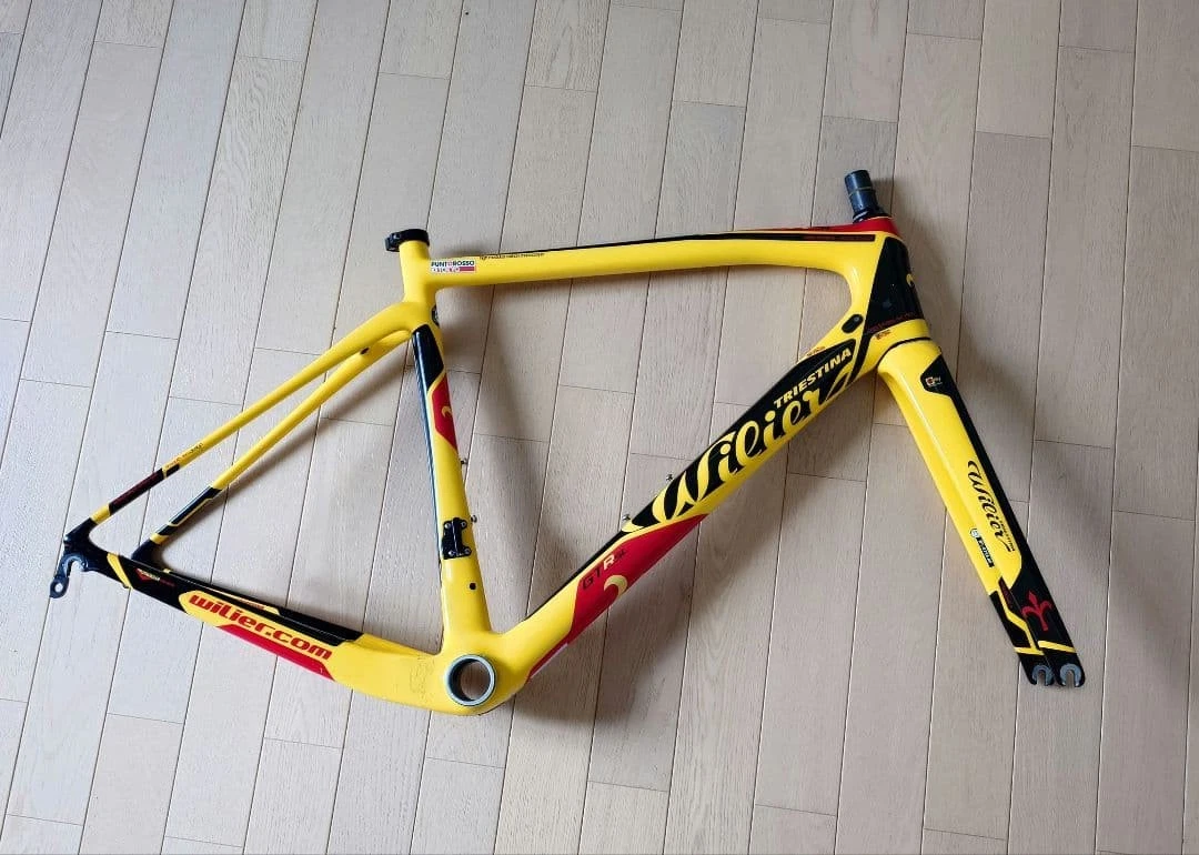 Wilier GTR SL ロードバイクフレーム イエロー Mサイズ Wilier Frame, Fork & Extras Bike Frames for sale | eBay