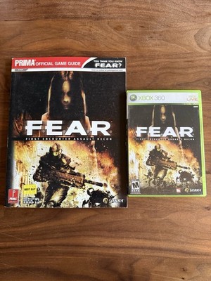 Xbox 360 F.E.A.R. CIB (NM) and Prima Official Game Guide (NM)