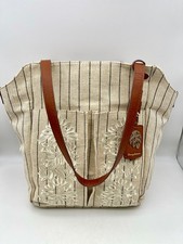 Borsa tote bag Tommy Bahama Paradise in lino con fiori