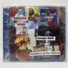 Candyland Riots Orange Sash And The President Of The Galaxy CD NEW CRACKED CASE