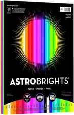 Astrobrights Color Paper 8.5 X 11 24 Lb/89 Gsm Spectrum Assortment