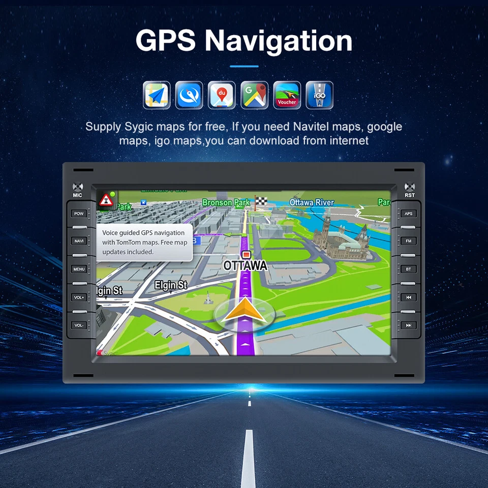 DAB+ Android Autoradio Für Golf IV Passat Polo Bora T5 GPS Navi RDS FM BT+Kamera - Bild 3 von 4