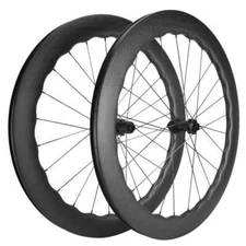 700C 6560 Carbon Road Bicycle Wheelset Rim/Disc Brake Tubeless Tubular Wheels
