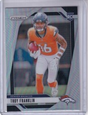 Troy Franklin 2024 Panini Prizm Silver Rookie Denver $1.50 SHIPPING
