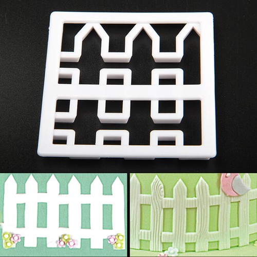 FENCE COOKIE CUTTER biscuit pastry fondant cupcake cake **SAME DAY UK DISPATCH* - Picture 8 of 10